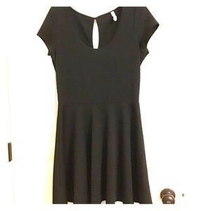 Black Skater Dress/ Size XL